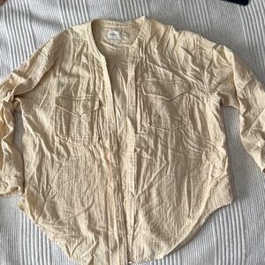 Wilfred Free Cream Button Top